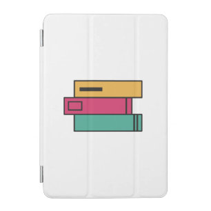 stack of books iPad mini cover