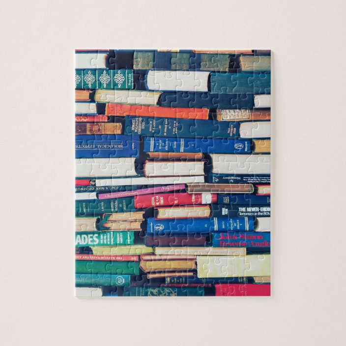 Stack of books jigsaw puzzle