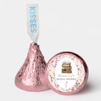 Stack of books New Chapter bridal shower Hershey®'s Kisses®