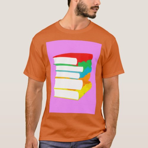Stack of books T_Shirt