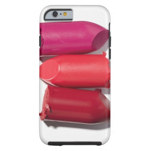 Stack of broken lipstick tough iPhone 6 case