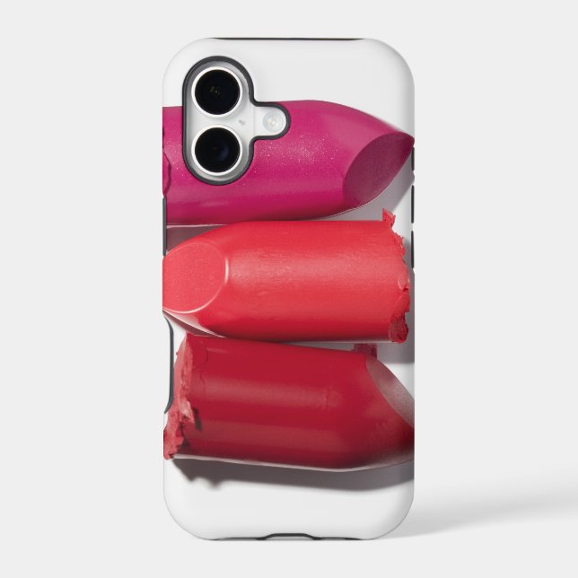 Stack of broken lipstick iphone case (Back)