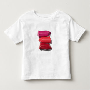 Stack of broken lipstick toddler t-shirt