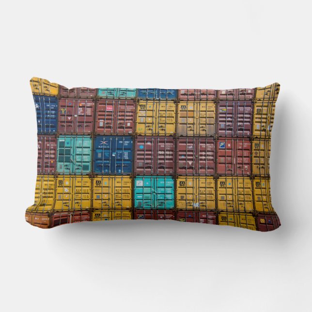 Stack of cargo trailer lumbar pillow (Front)