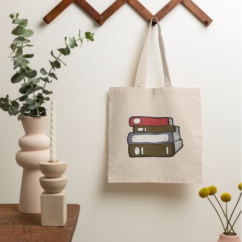 Stack Of Old Books Tote Bag