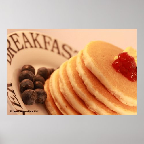 Stack of Pancakes Poster