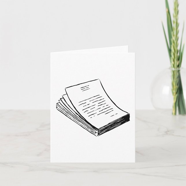 Stack Of Paper Card (Creator Uploaded)