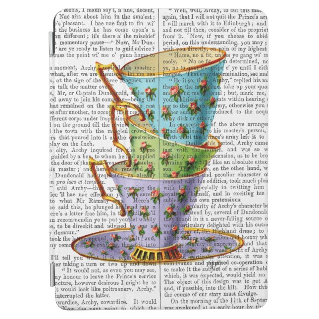 Stack Of Three Vintage Teacups iPad Air Cover (Front)