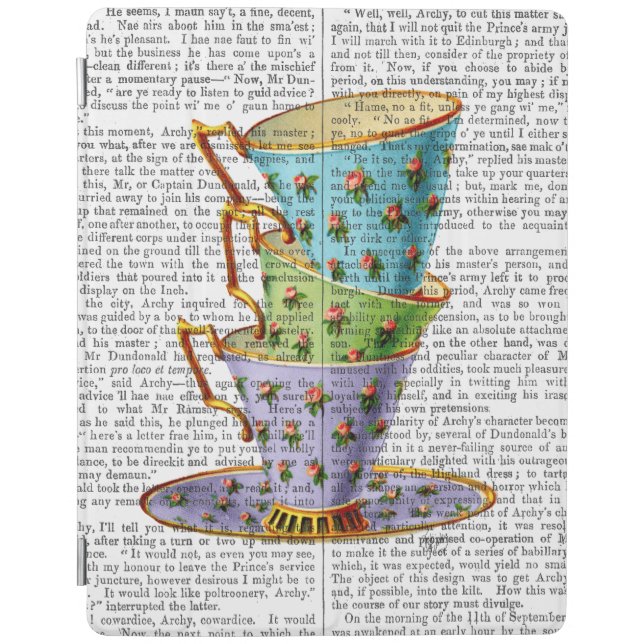 Stack Of Three Vintage Teacups iPad Air Cover (Front)