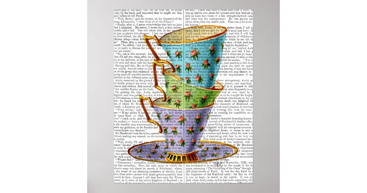 Stack Of Three Vintage Teacups Poster | Zazzle