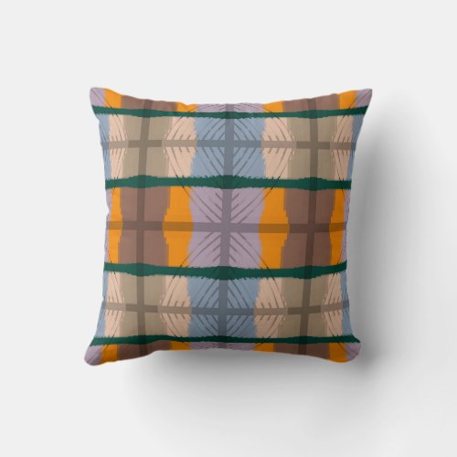 Stackable Mirrored Sensational Pattern  Throw Pillow