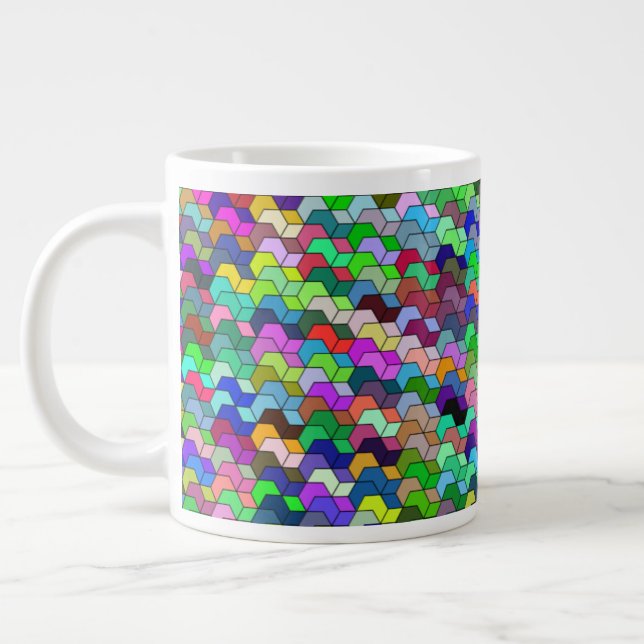 Stacked Blocks 20oz Mug (Left)