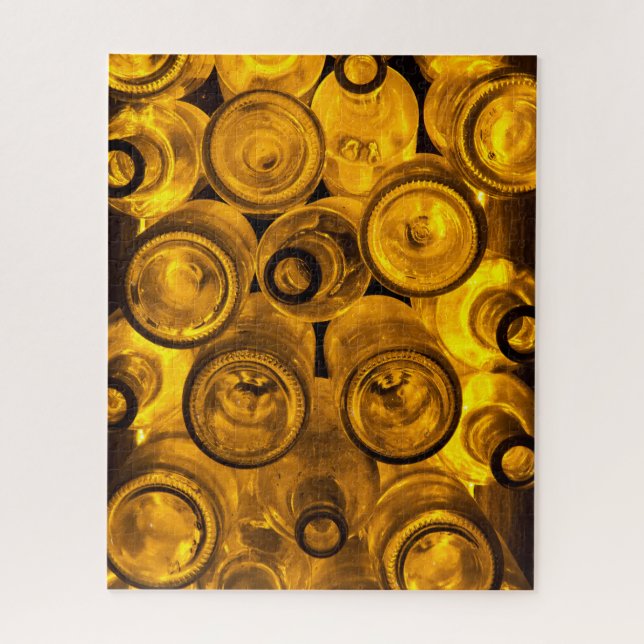 Stacked Bottles Jigsaw Puzzle (Vertical)