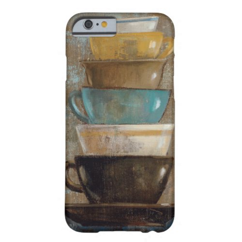 Stacked Coffee Cups Barely There iPhone 6 Case