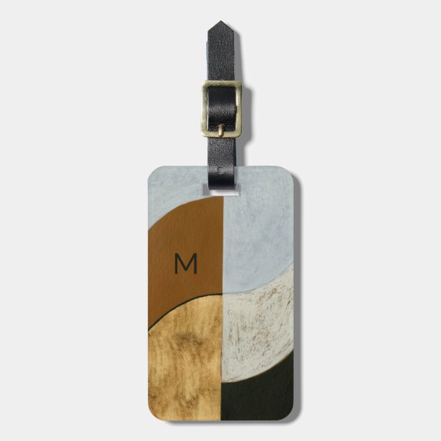 Stacked Coins II Luggage Tag (Front Vertical)