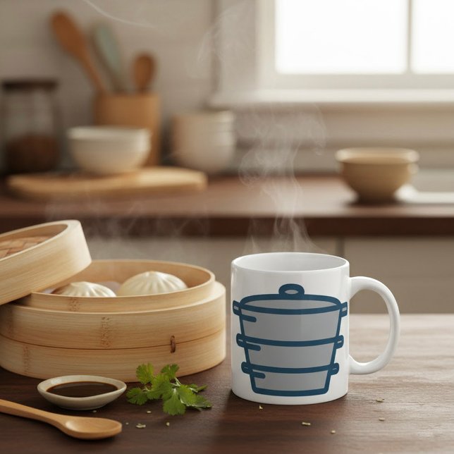 Stacked Cooking Pots Icon Coffee Mug (Creator Uploaded)