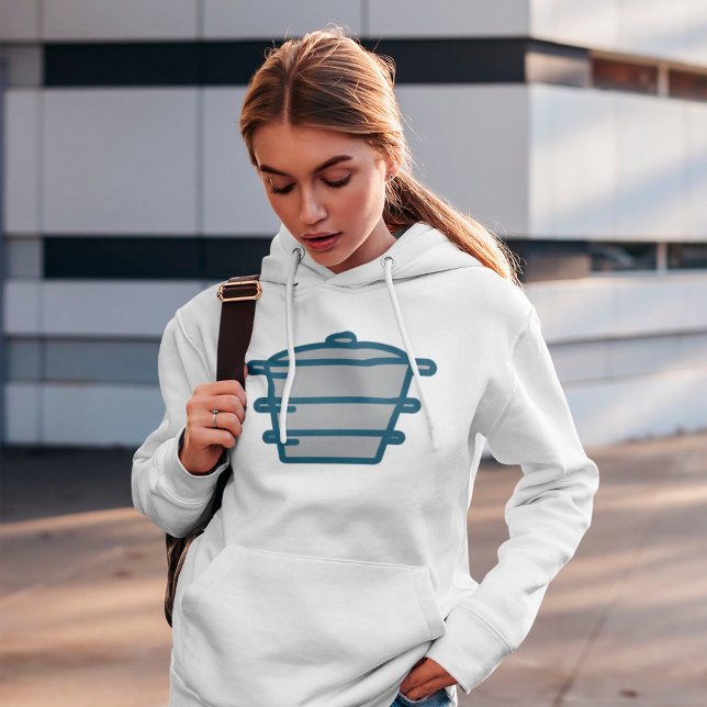 Stacked Cooking Pots Icon Hoodie (Creator Uploaded)