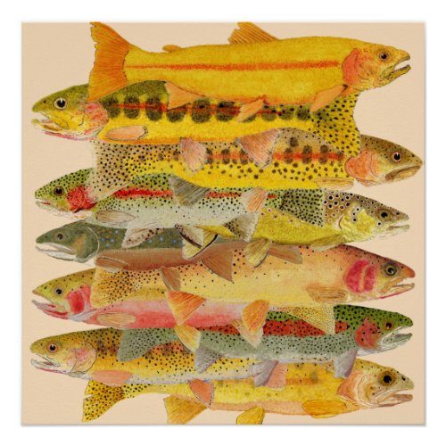 Stacked Deck_ Trout Poster
