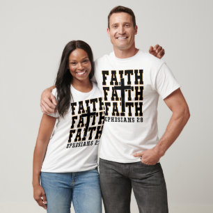 Stacked Faith Cross T-Shirt
