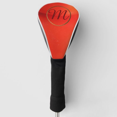 Stacked Fresh Red Tomatoes Monogrammed    Golf Head Cover