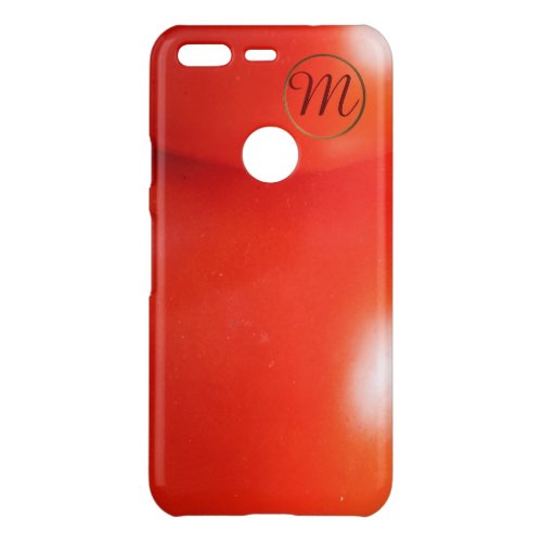 Stacked Fresh Red Tomatoes Monogrammed   Uncommon Google Pixel Case