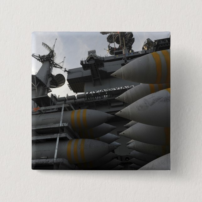 Stacked ordnance ready to be loaded button (Front)