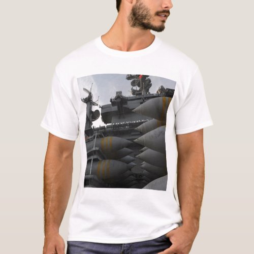 Stacked ordnance ready to be loaded T_Shirt