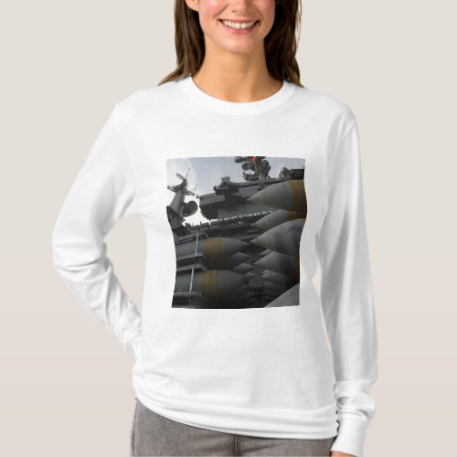 Stacked ordnance ready to be loaded T_Shirt