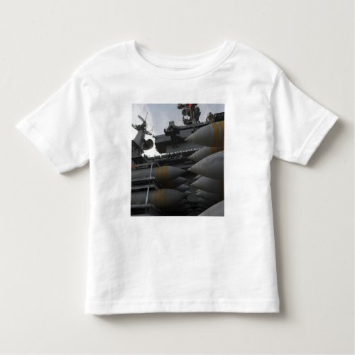 Stacked ordnance ready to be loaded toddler t_shirt