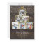 Stacked Photo Christmas Tree | Rustic Wood & Snow