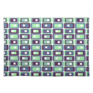 Stacked Rectangles Cloth Placemat