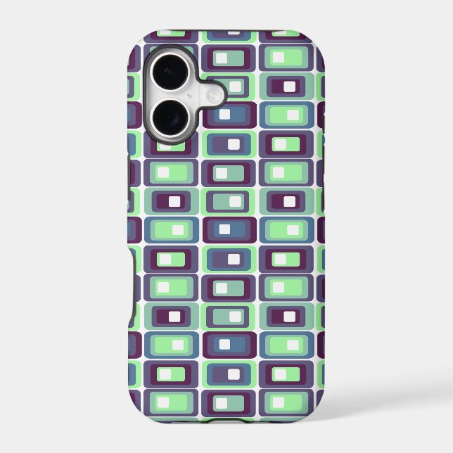 Stacked Rectangles  Iphone Case (Back)