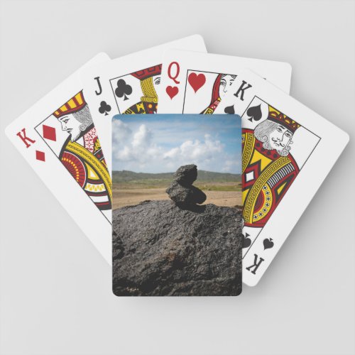 Stacked Rocks Classic Playing Cards