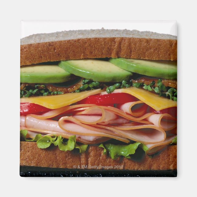 Stacked sandwich magnet (Front)