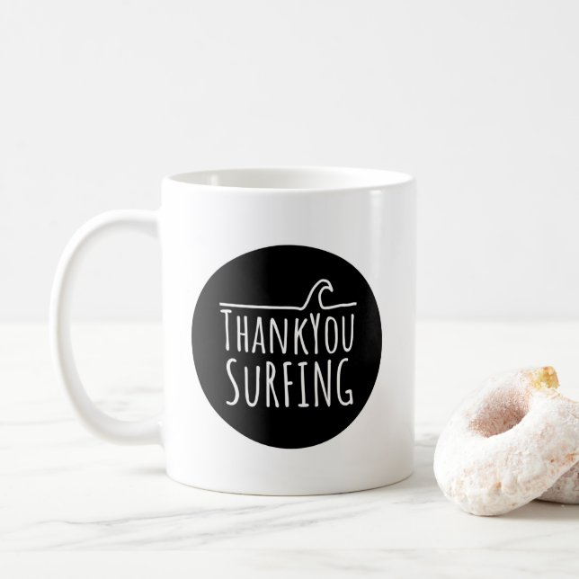 Stacked Wave Mug (With Donut)