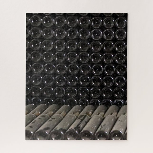 Stacked Wine Bottles Jigsaw Puzzle (Vertical)