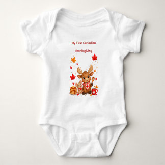 Stacked with Love Canadian Thanksgiving Baby Bodysuit
