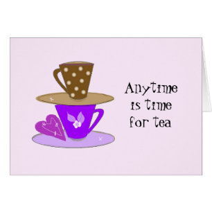Stacking Teacups Cards