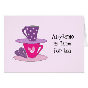 Stacking Teacups Cards