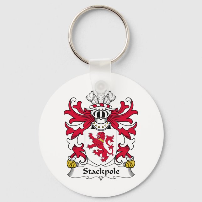 Stackpole Family Crest Keychain (Front)