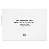 Stacks at Kennecott Cards (Back Horizontal)