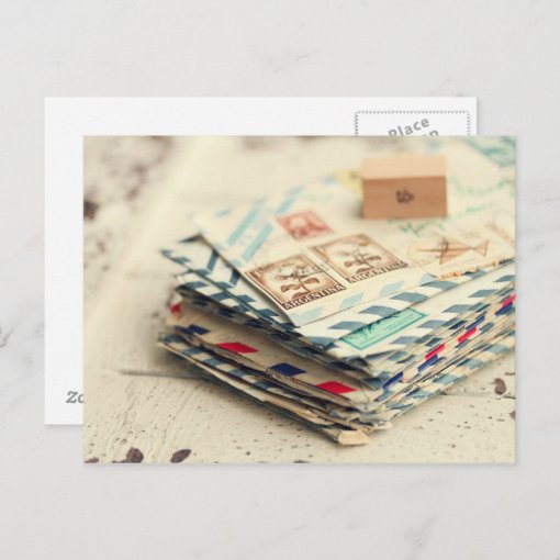 Stacks of Love Letters Postcard Zazzle