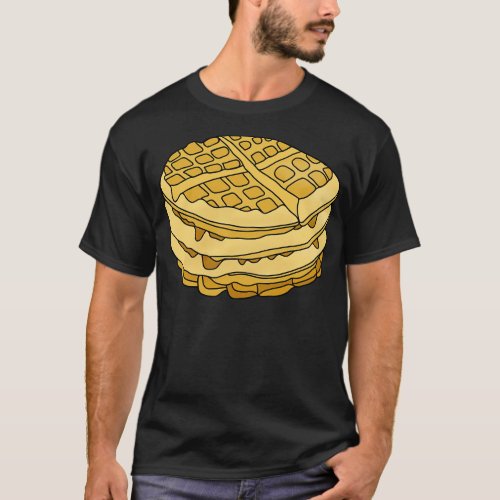 Stacks of waffles T_Shirt