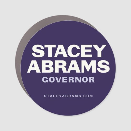 Stacy Abrams for Governor Car Magnet