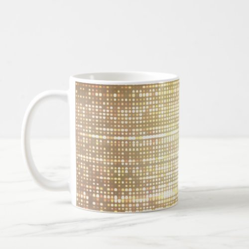 Stadium lights abstract neon background coffee mug