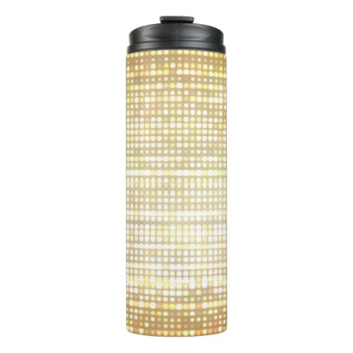 Stadium lights abstract neon background thermal tumbler