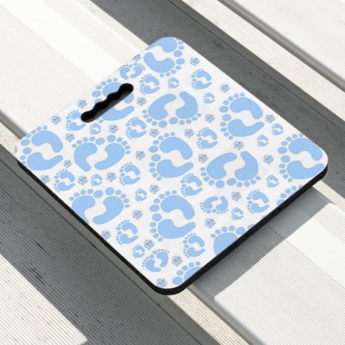 Stadium Seat Cushion Baby Blue Feet Elephants