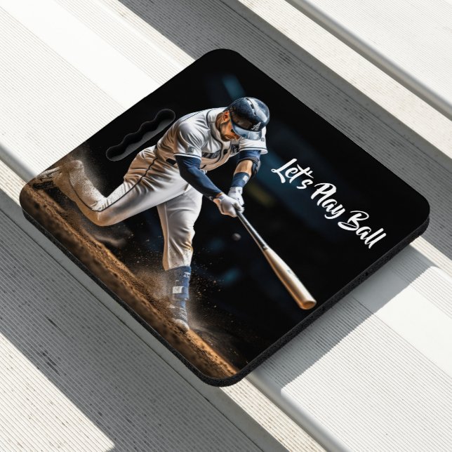 Stadium Seat Cushion-Baseball (In Situ)