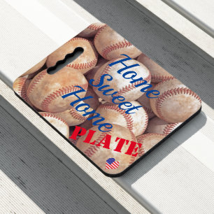 Stadium Seat Cushion-Baseball Sweet Home Plate Cushion