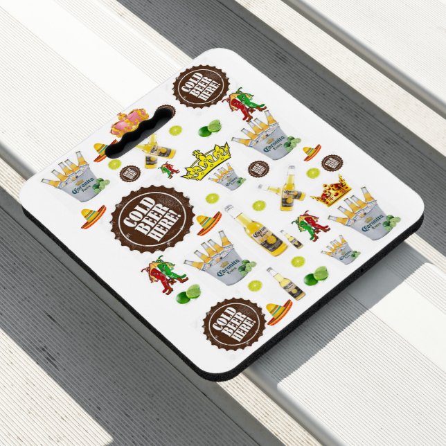 Stadium Seat Cushion Beer Corona (In Situ)